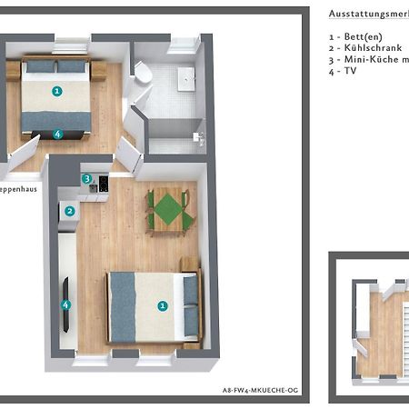 Numero1-Pension Und Cafe Rubeland Exterior photo